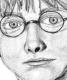 Sketch of Dan Radcliffe as Movie!Harry